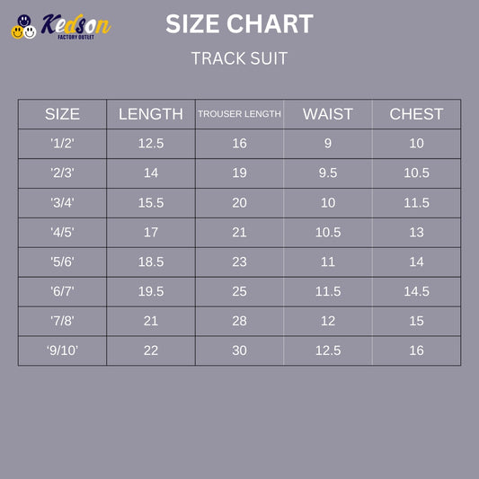 Kids Black & Grey Striped Tracksuit