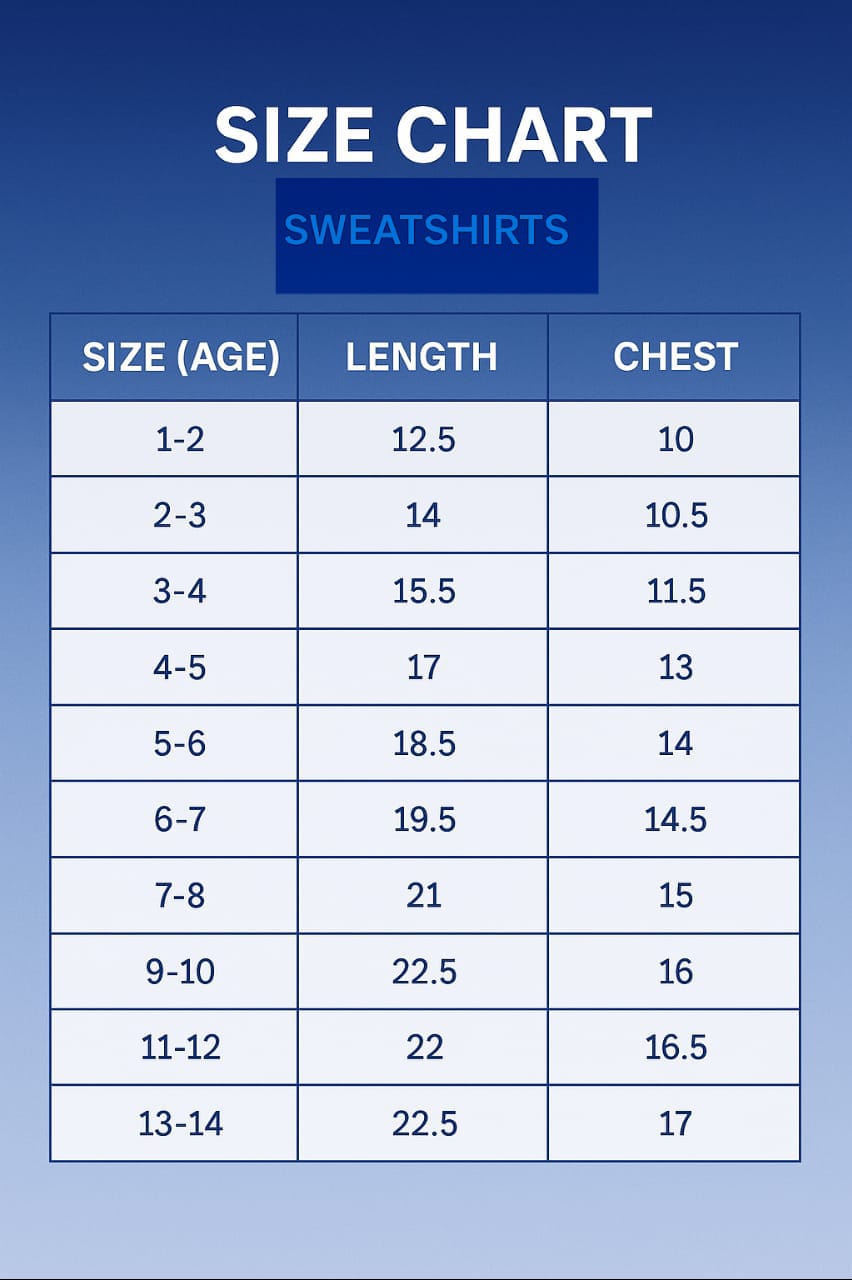 Kids Basic Solid Sweatshirt – 3 Color Pack