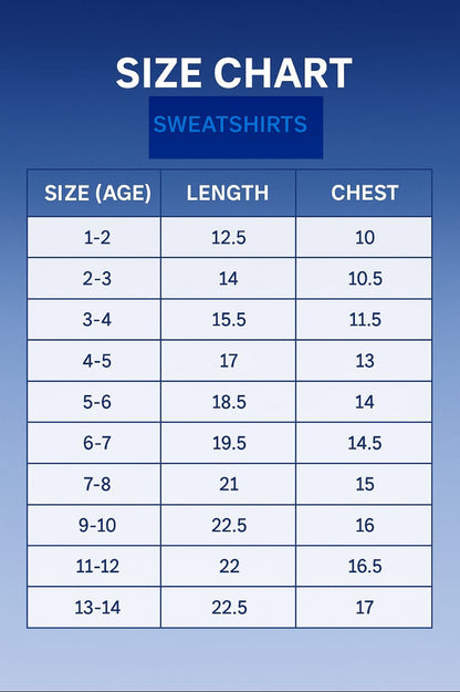 Kids Basic Solid Sweatshirt – 3 Color Pack